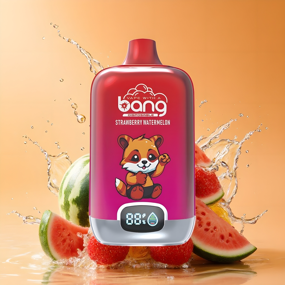 Bang Digital Box 15000 Puffs Eldobható E-víz Eper Dinnye Nagykereskedés Magyarország Smart Digital Display