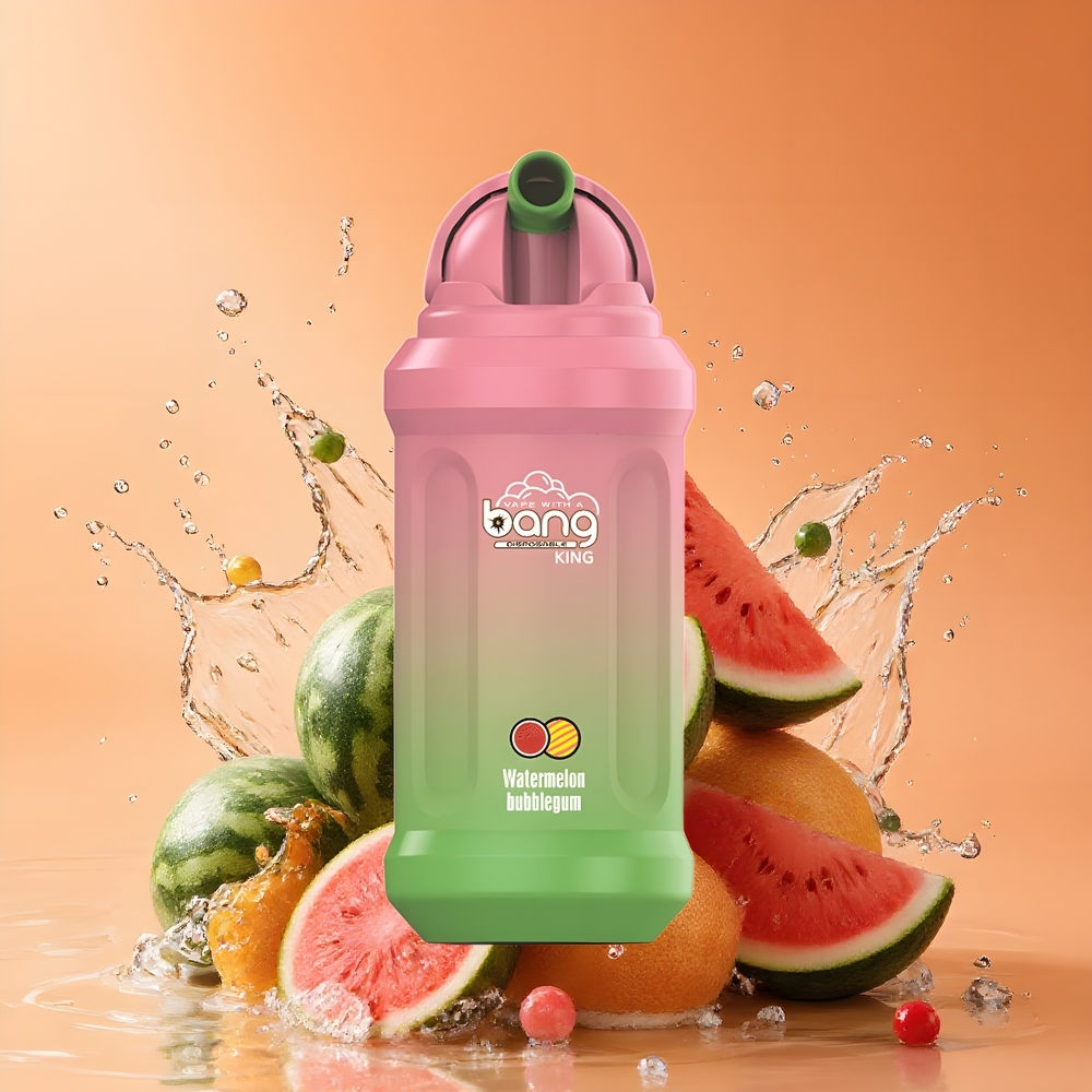 Bang King 12000 Puffs Nagykereskedés Magyarország Görögdinnye Buborékrágó Mesh Coil