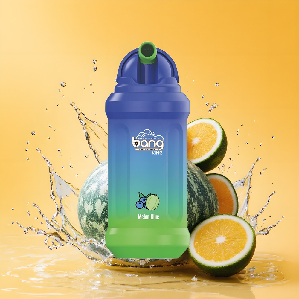 Bang King 12000 Puffs Nagykereskedés Magyarország Mesh Coil Sárgadinnye Kék Eldobható vape