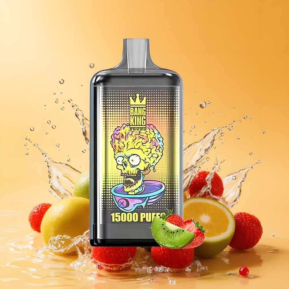 Bang King 15000 Puffs Egyszerhasználatos Vape Eper-Kivi Nagykereskedés Magyarország