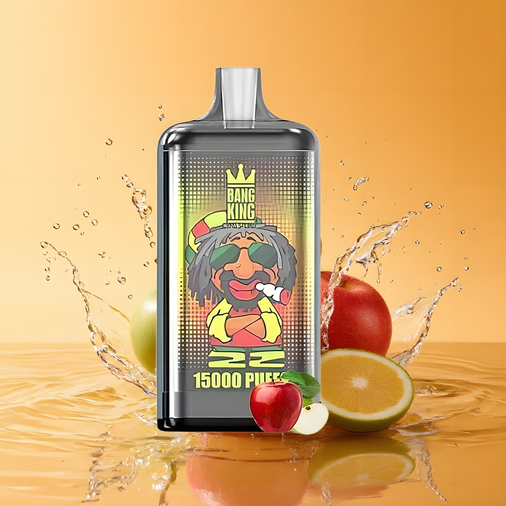 Bang King 15000 Puffs Eldobható Vape Dupla Alma Nagykereskedés Magyarország