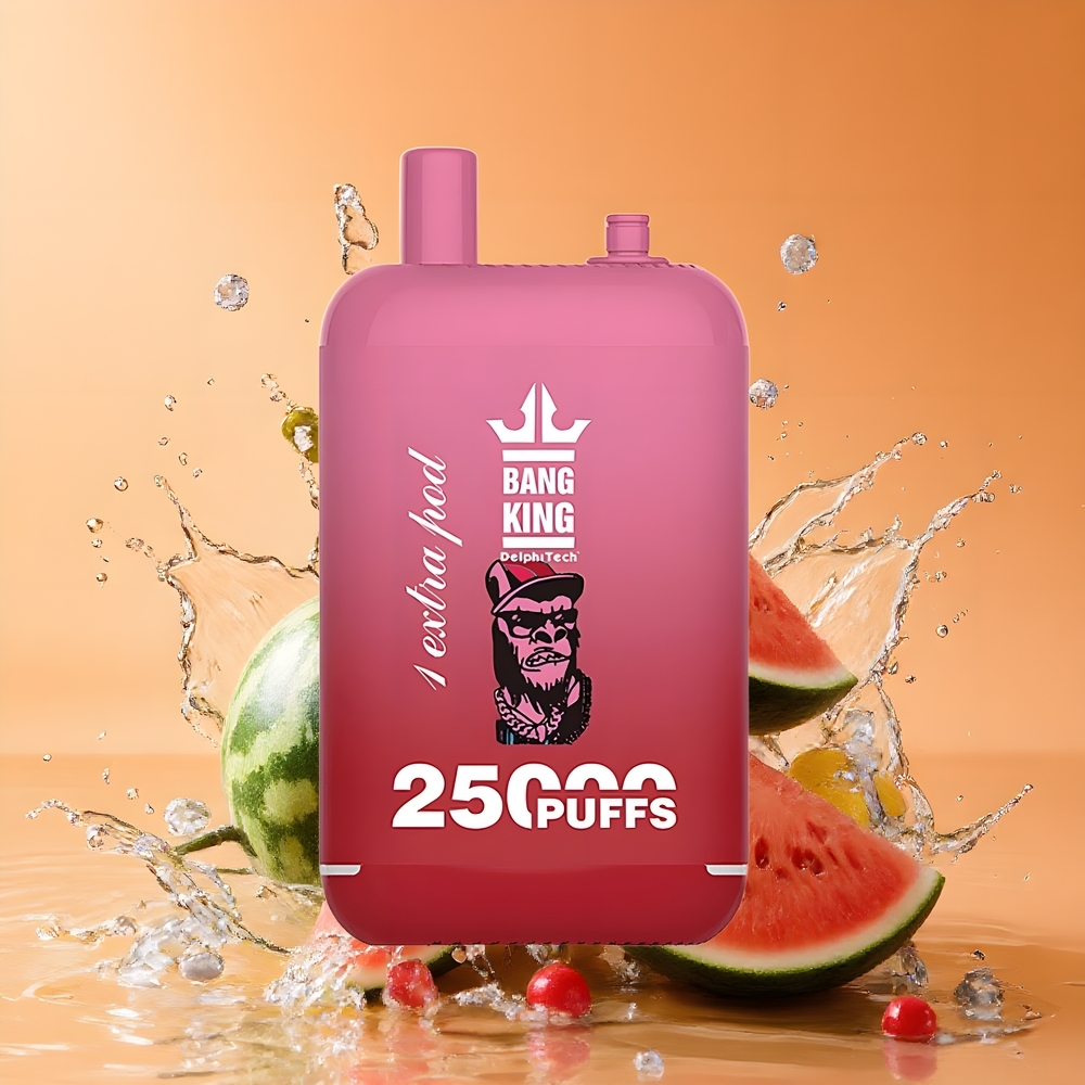 Bang King 25000 Puffs Dupla Pod Rendszer Görögdinnye Jég Nagykereskedés Magyarország