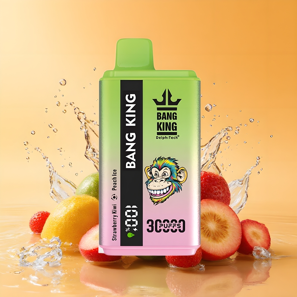 Bang King 30000 Puffs Epe Sárkánykörte Barack Jég Nagykereskedés Magyarország 36ml Type-C