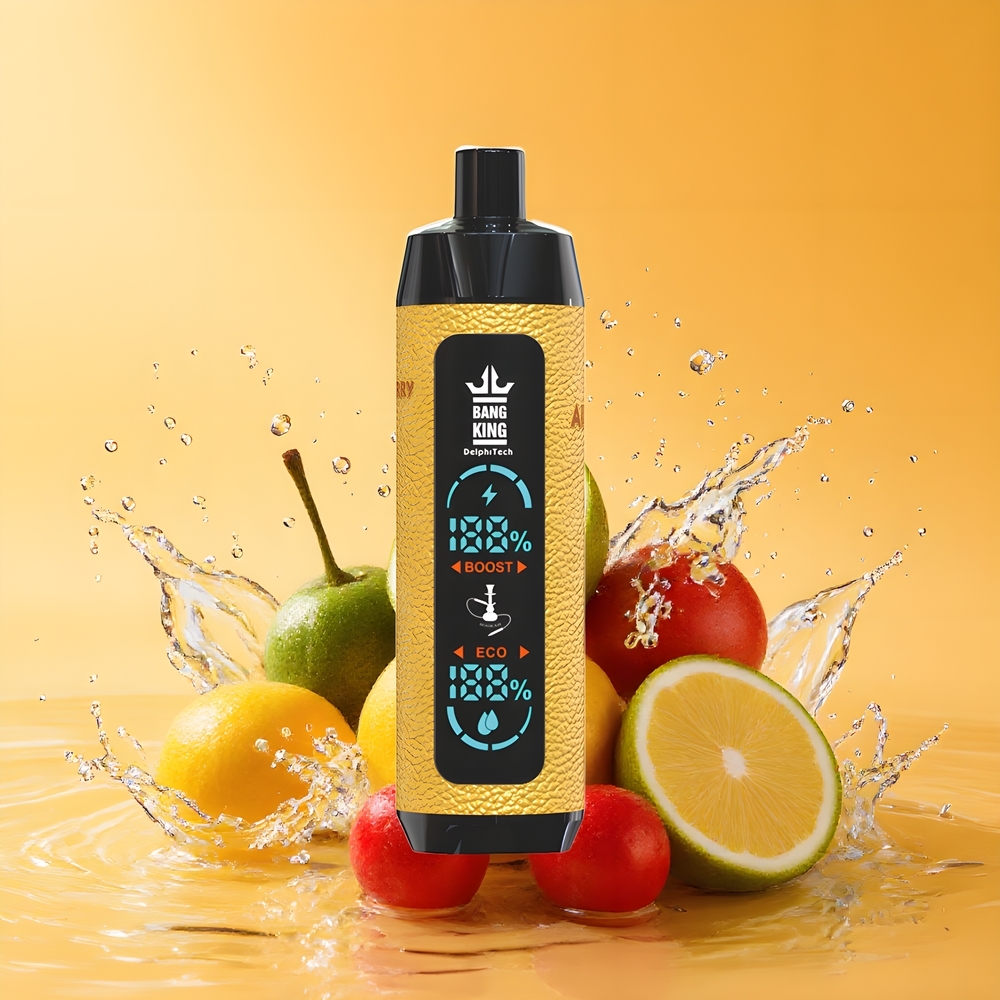 Bang King Shisha 25000 Puffs Nagykereskedés Magyarország 30ml Citrom-Cseresznye