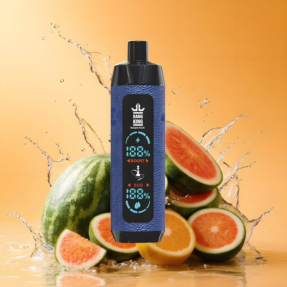 Bang King Shisha 25000 Puffs Nagykereskedés Magyarország 30ml Dinnye Mézeskörte Márkuja