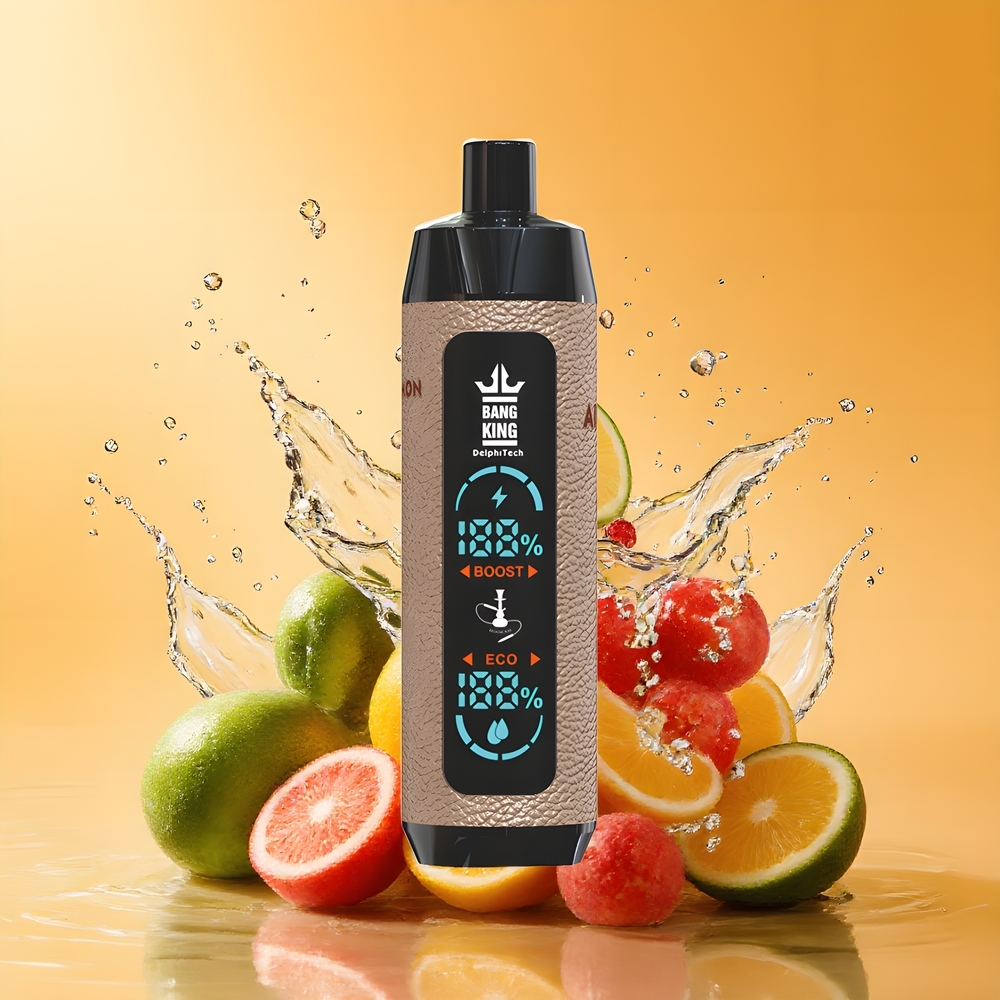 Bang King Shisha 25000 Puffs Nagykereskedés Magyarország 30ml Lenmon Borsmenta