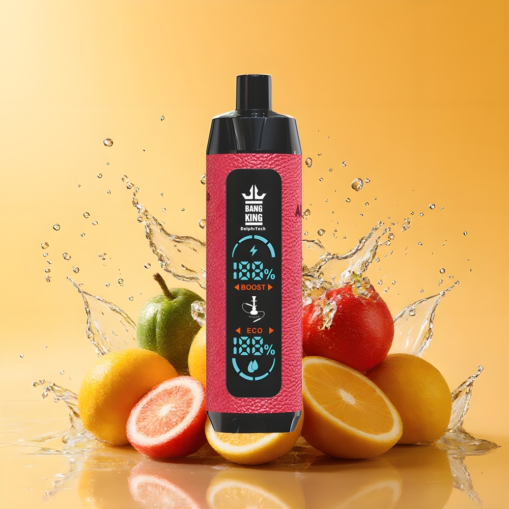 Bang King Shisha 25000 Puffs Nagykereskedés Magyarország Mesh Coil 0.6 Ohm