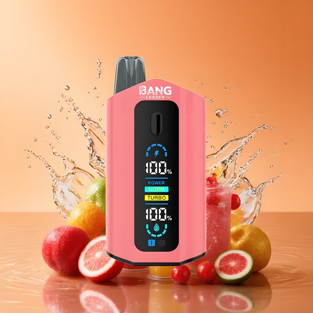 Bang Leader 50000 Puffs Eldobható Vape Megújító Nagykereskedés Magyarország Cseresznye Kóla Rózsaszín Citromlé