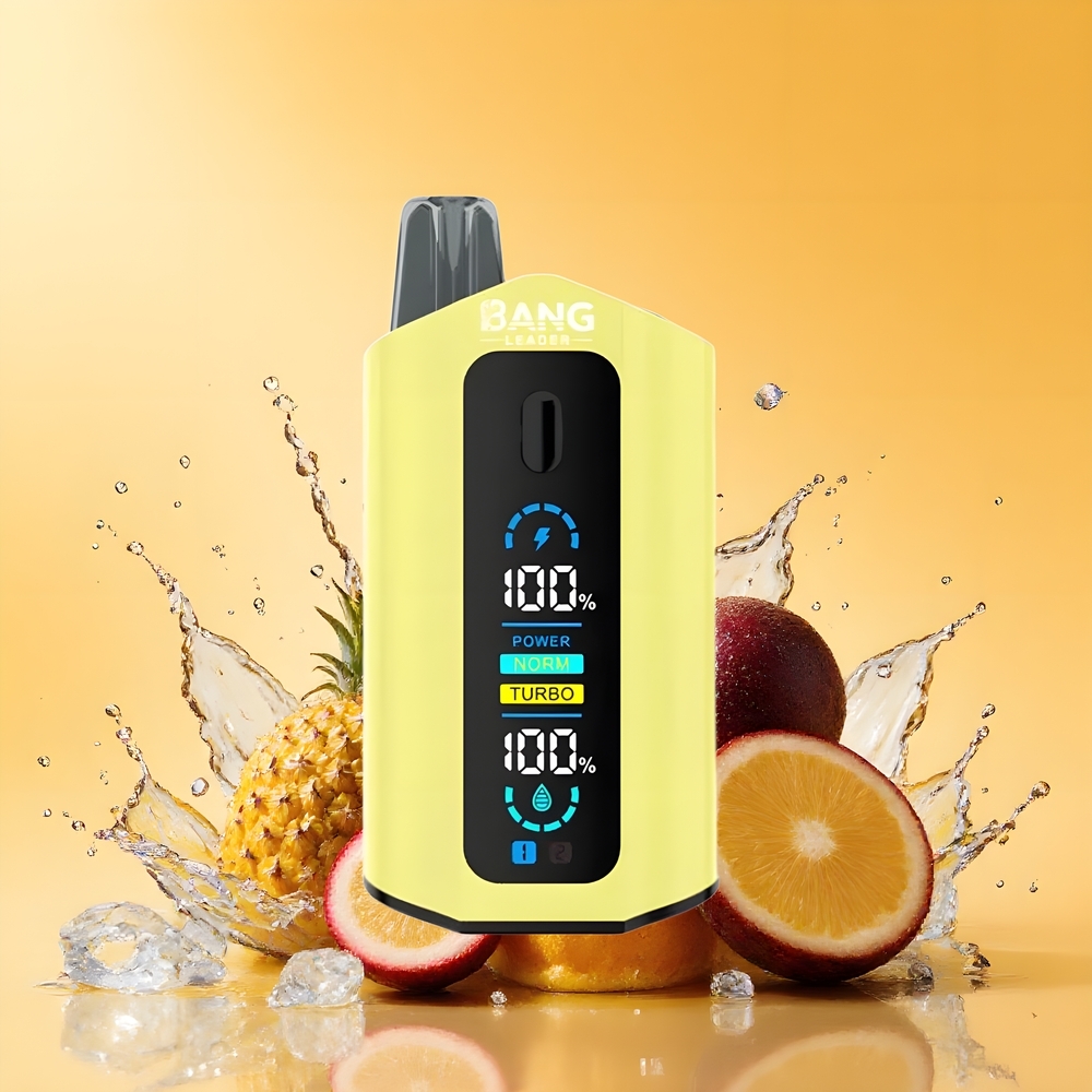 Bang Leader 50000 Puffs Nagykereskedés Magyarország 13400mAh Ananász Szenvedélygyümölcs Ananász Jég