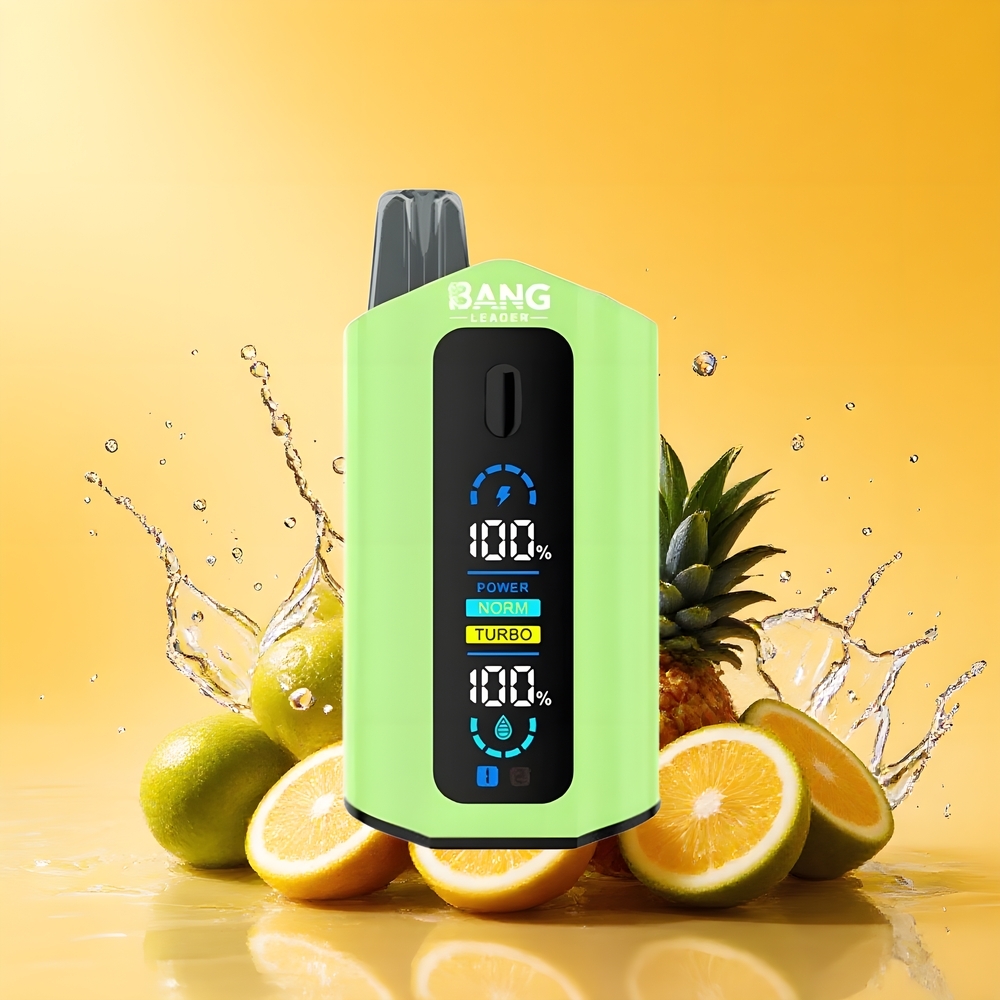 Bang Leader 50000 Puffs Nagykereskedés Magyarország 13400mAh Savanyú Ananász Limonádé Citrom Lime