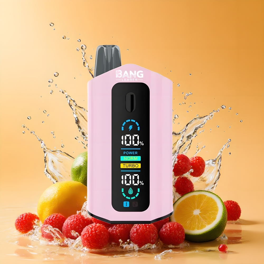 Bang Leader 50000 Puffs Nagykereskedés Magyarország 2-in-1 Ízek Málna Mojito Cseresznye Málna Lime