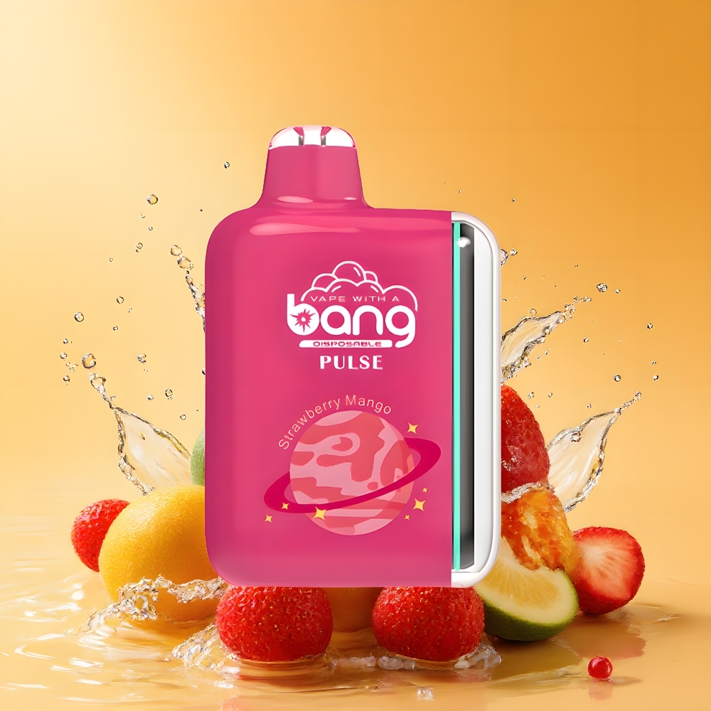 Bang Pulse 18000 Puffs Mesh Coil Eldobható E-szigi Eper-Mangó Nagykereskedés Magyarország