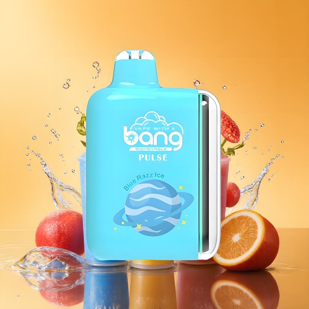 Bang Pulse 18000 Puffs Nagykereskedés Magyarország 1.0 ohm Mesh Coil Eldobható Vape Kék Áfonya Jég