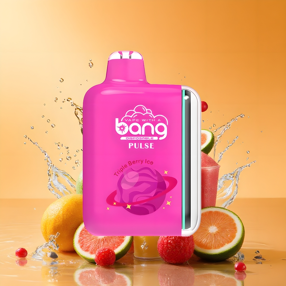 Bang Pulse 18000 Puffs Nagykereskedés Magyarország Hármas Bogyósvirág Type-C
