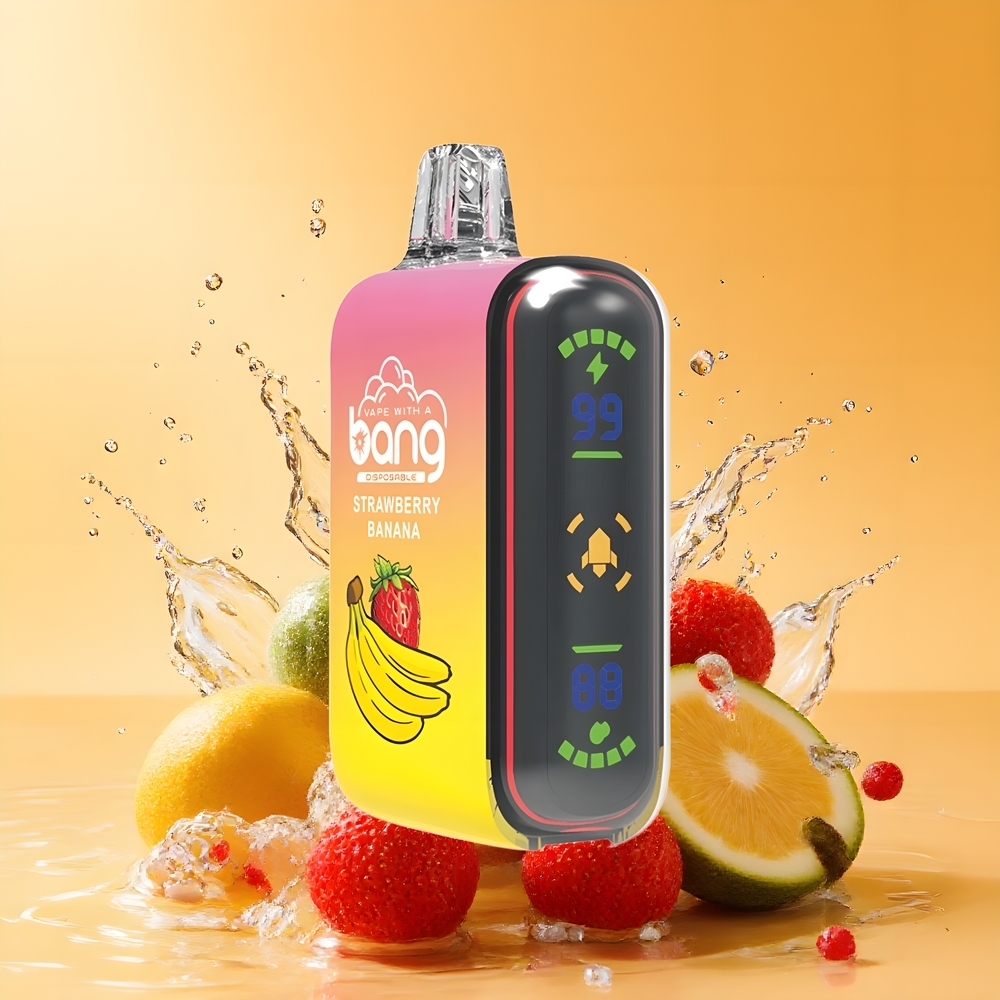 Bang Rocket 18000 Puff Nagykereskedés Magyarország Eldobható Vape Eper Banán 26ml