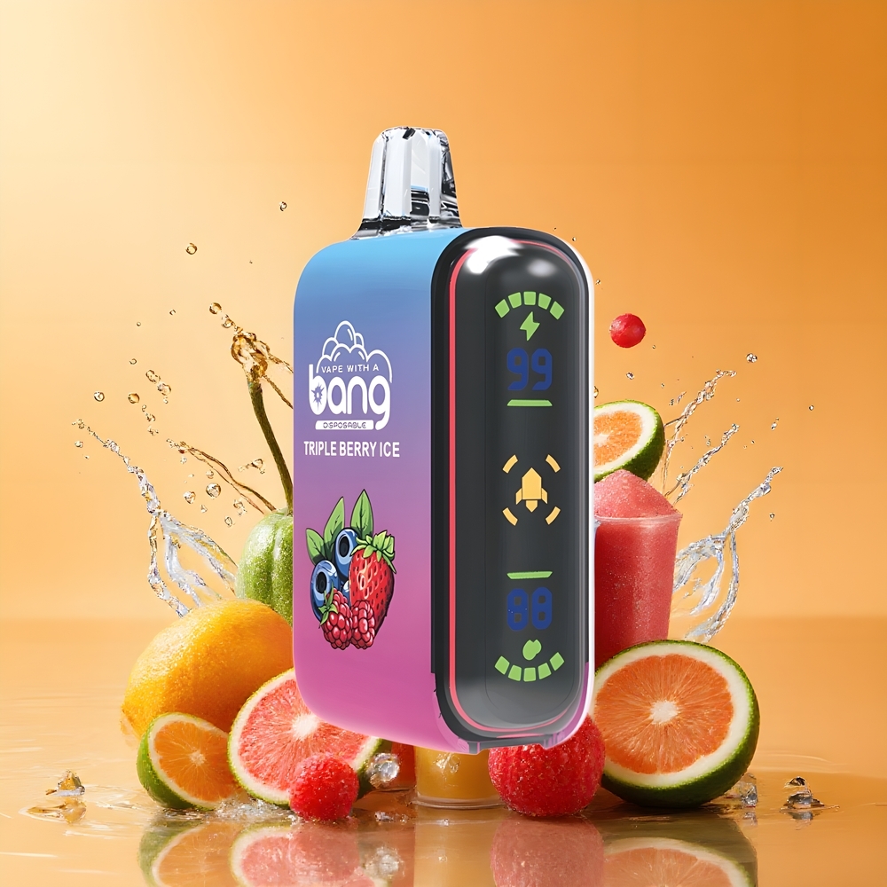 Bang Rocket 18000 Puffs Eldobható Vape Három Bogyós Fagylalt Nagykereskedés Magyarország 26ml