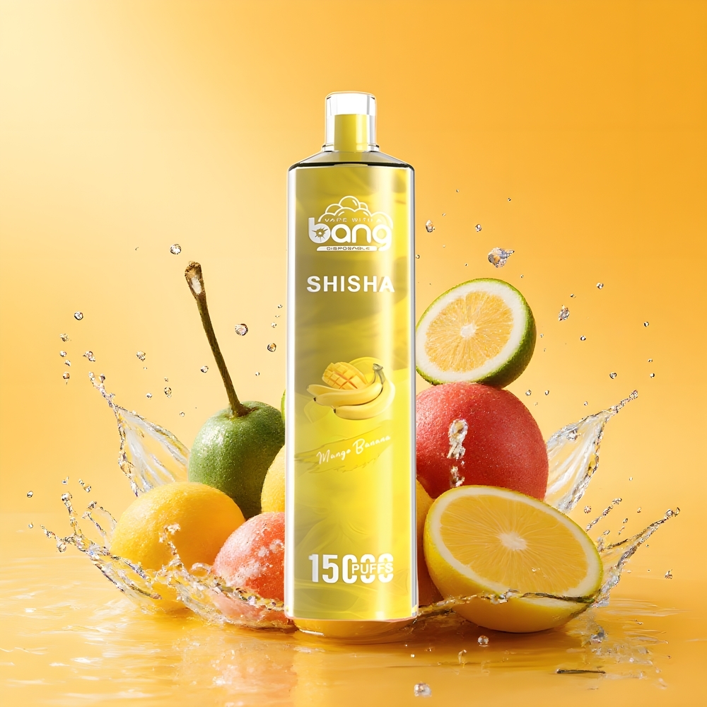 Bang Shisha 15000 Puffs Nagykereskedés Magyarország Mango Banán DTL Technológia