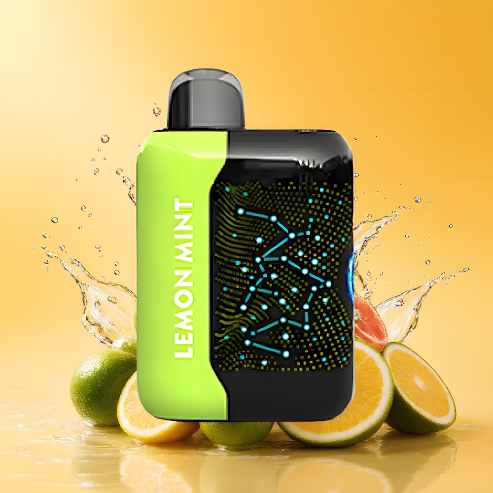 Bang Starry 25000 Puffs Nagykereskedés Magyarország Citrom Menta Type-C Gyorstöltés