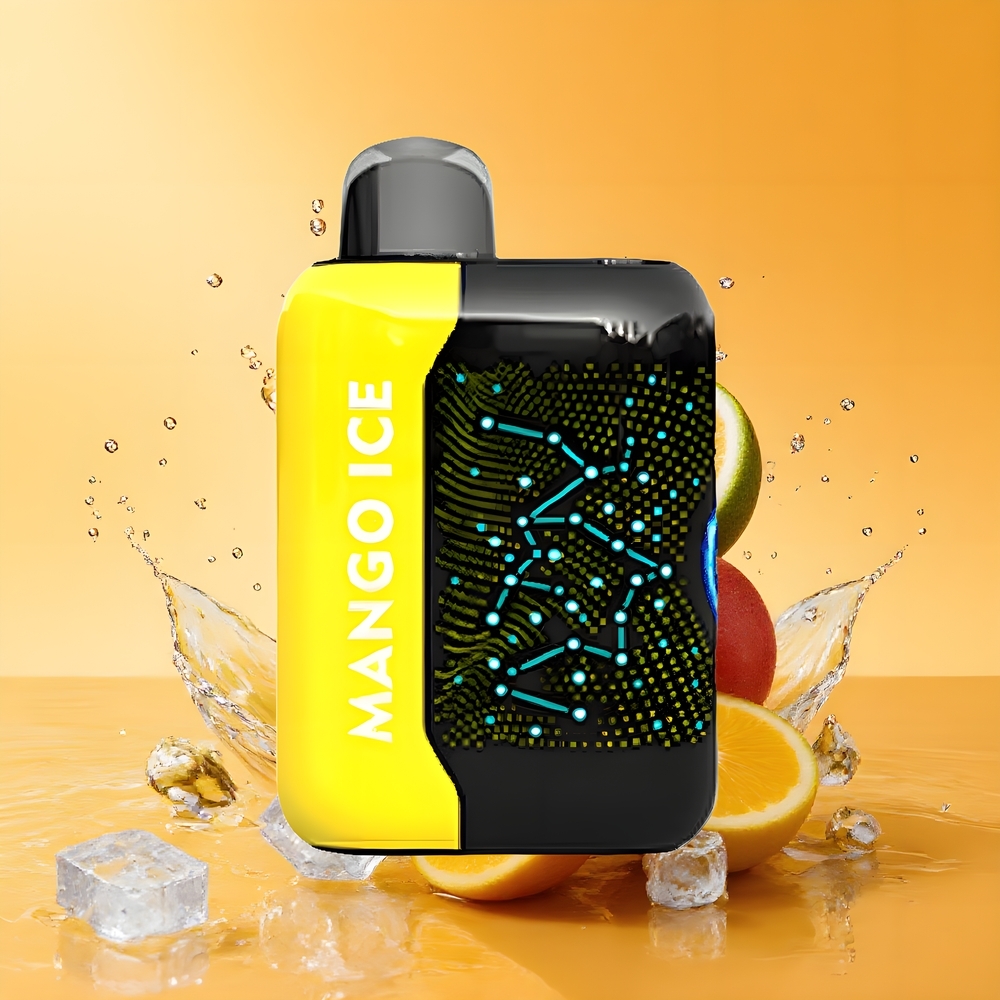 Bang Starry 25000 Puffs Type-C Gyors Töltés Mango Jég Nagykereskedés Magyarország