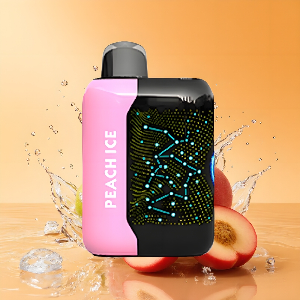 Bang Starry 25000 Puffs Type-C Gyors Töltés Őszibarack Jég Nagykereskedés Magyarország