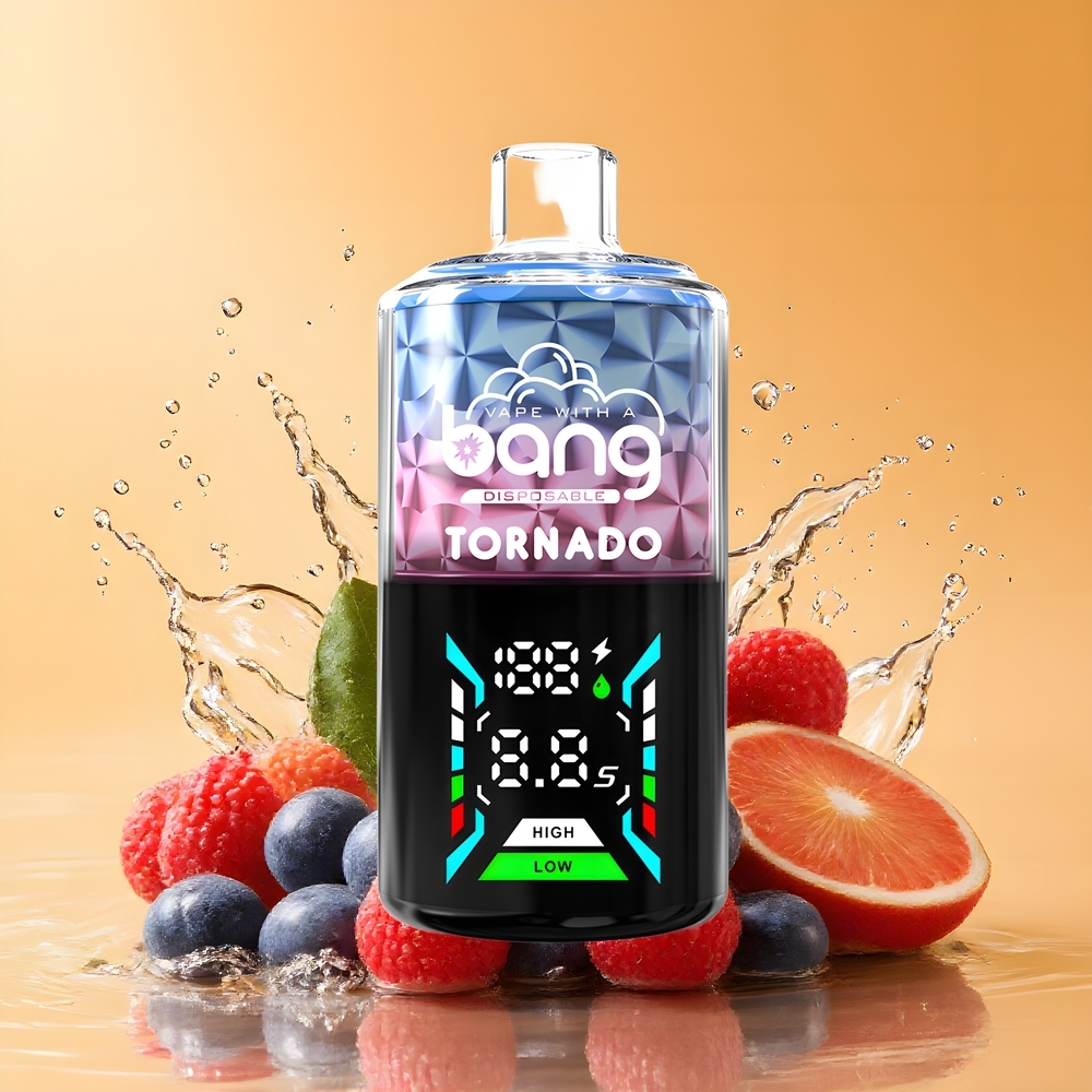 Bang Tornado 40000 Puffs 40ml Nagykereskedés Magyarország Áfonya Málna