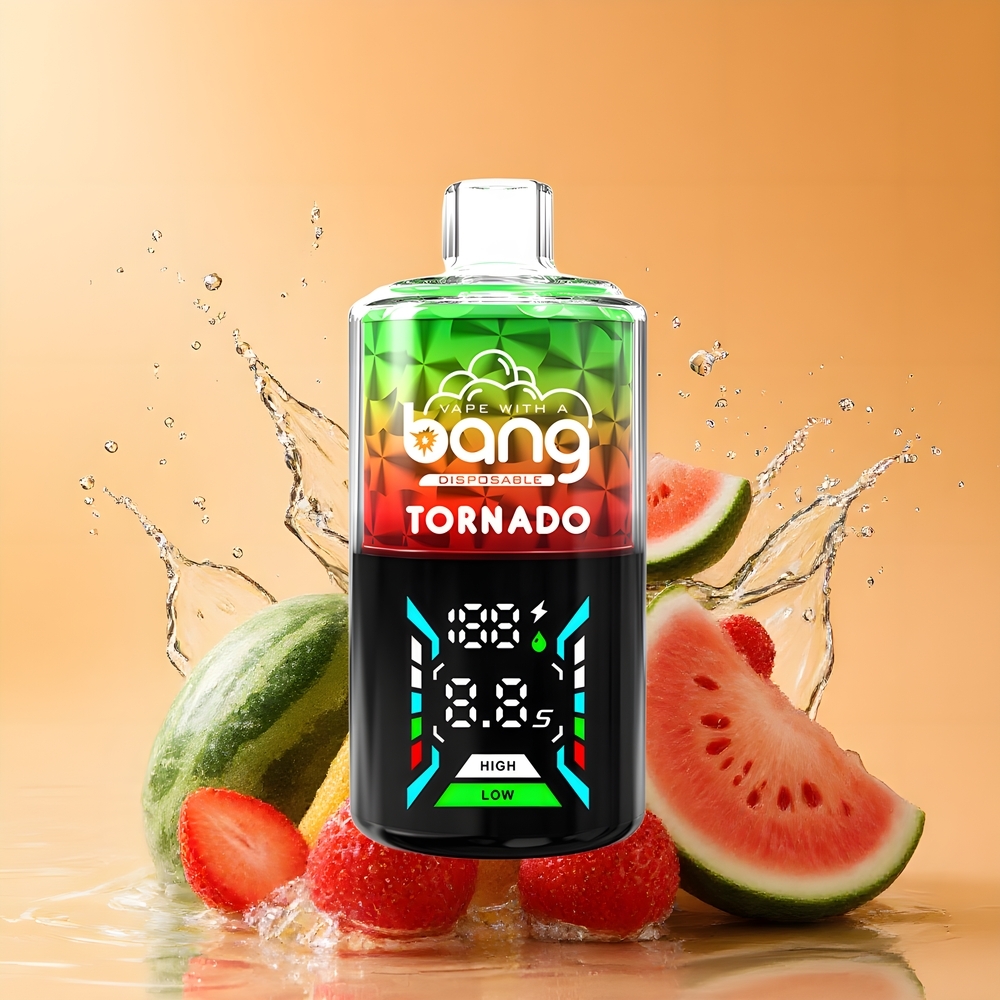 Bang Tornado 40000 Puffs Egyszer használatos Vape Eper-Görögdinnye 40ml Nagykereskedés Magyarország