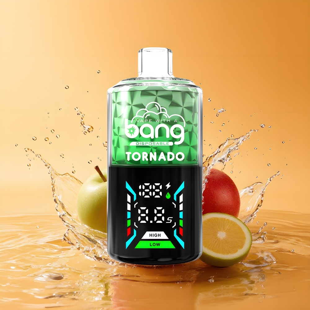 Bang Tornado 40000 Puffs Eldobható Vape Dupla Alma 40ml Nagykereskedés Magyarország