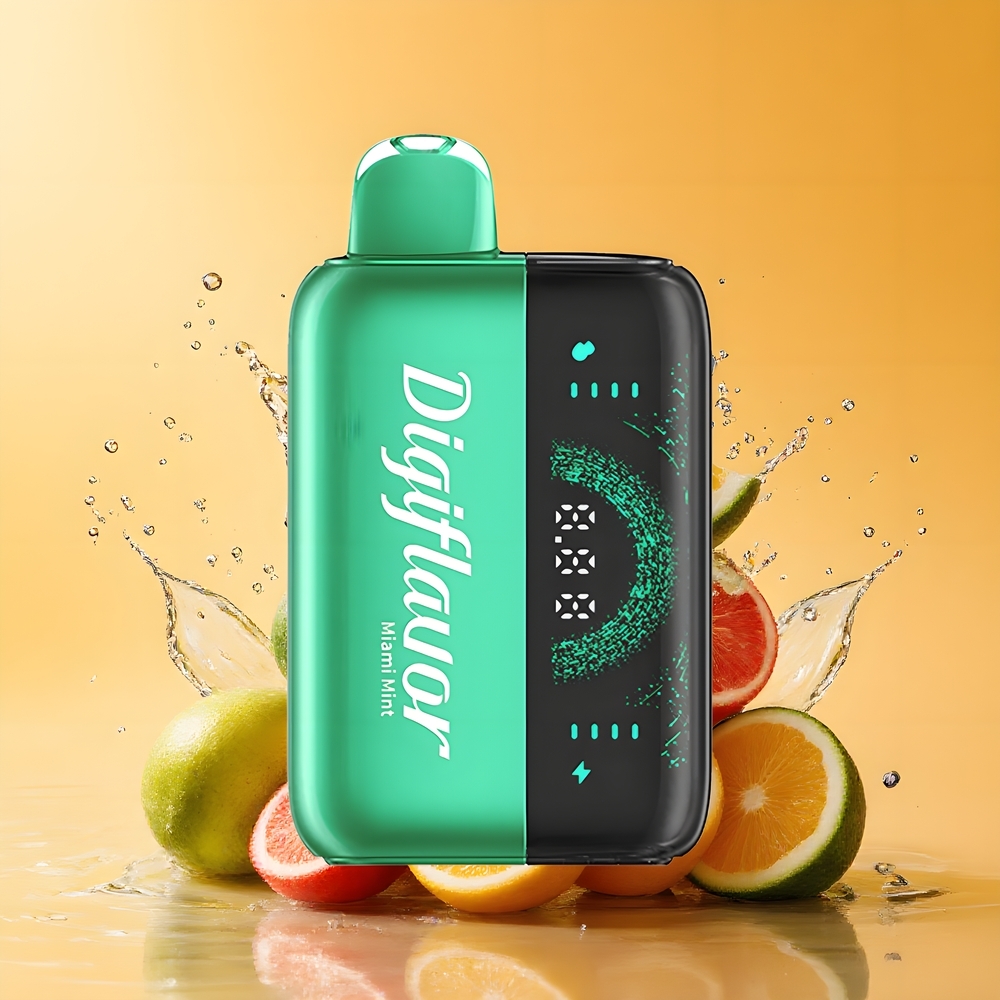 Digiflavor BRK 20000 Puff Eldobható E-cigaretta Miami Menta Nagykereskedés Magyarország