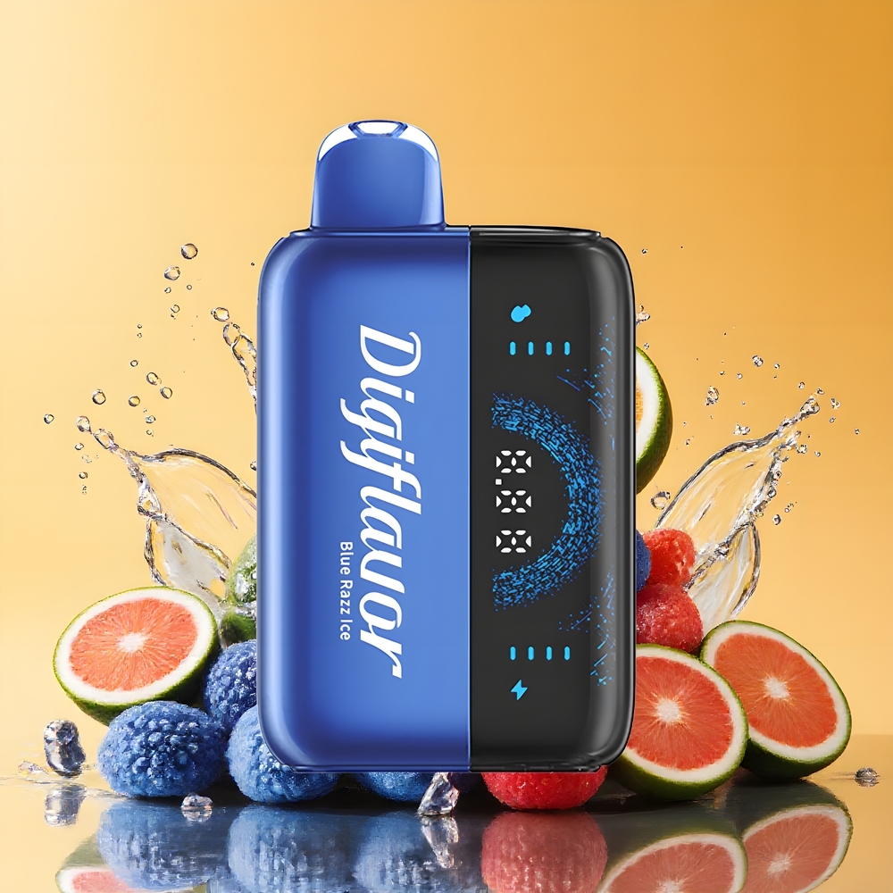 Digiflavor BRK 20000 Puffs 5% Nagykereskedés Magyarország Kék Áfonyajég