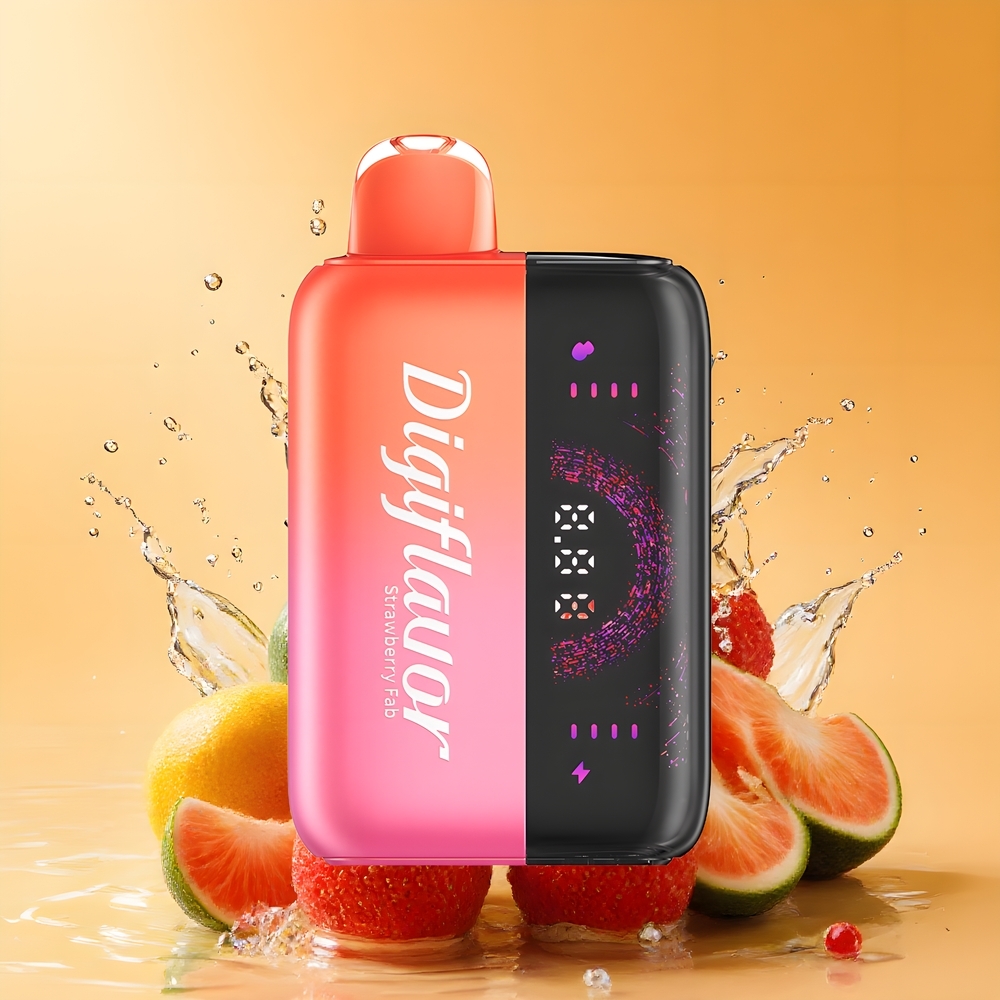 Digiflavor BRK 20000 Puffs Dupla Üzemmód Nagykereskedés Magyarország Eper Fab