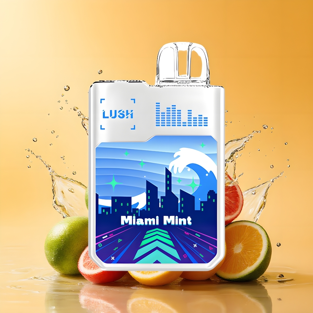 Digiflavor Geekbar LUSH 20000 Puffs Dual-Mesh Coils Nagykereskedés Magyarország Miami Menta