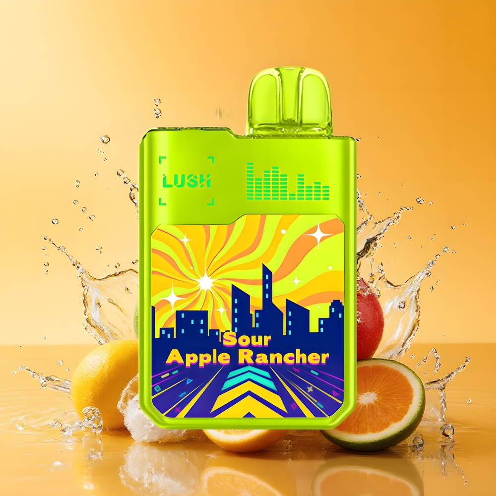 Digiflavor Geekbar LUSH 20000 Puffs Dual-Mesh Coils Sour Apple Rancher Nagykereskedés Magyarország