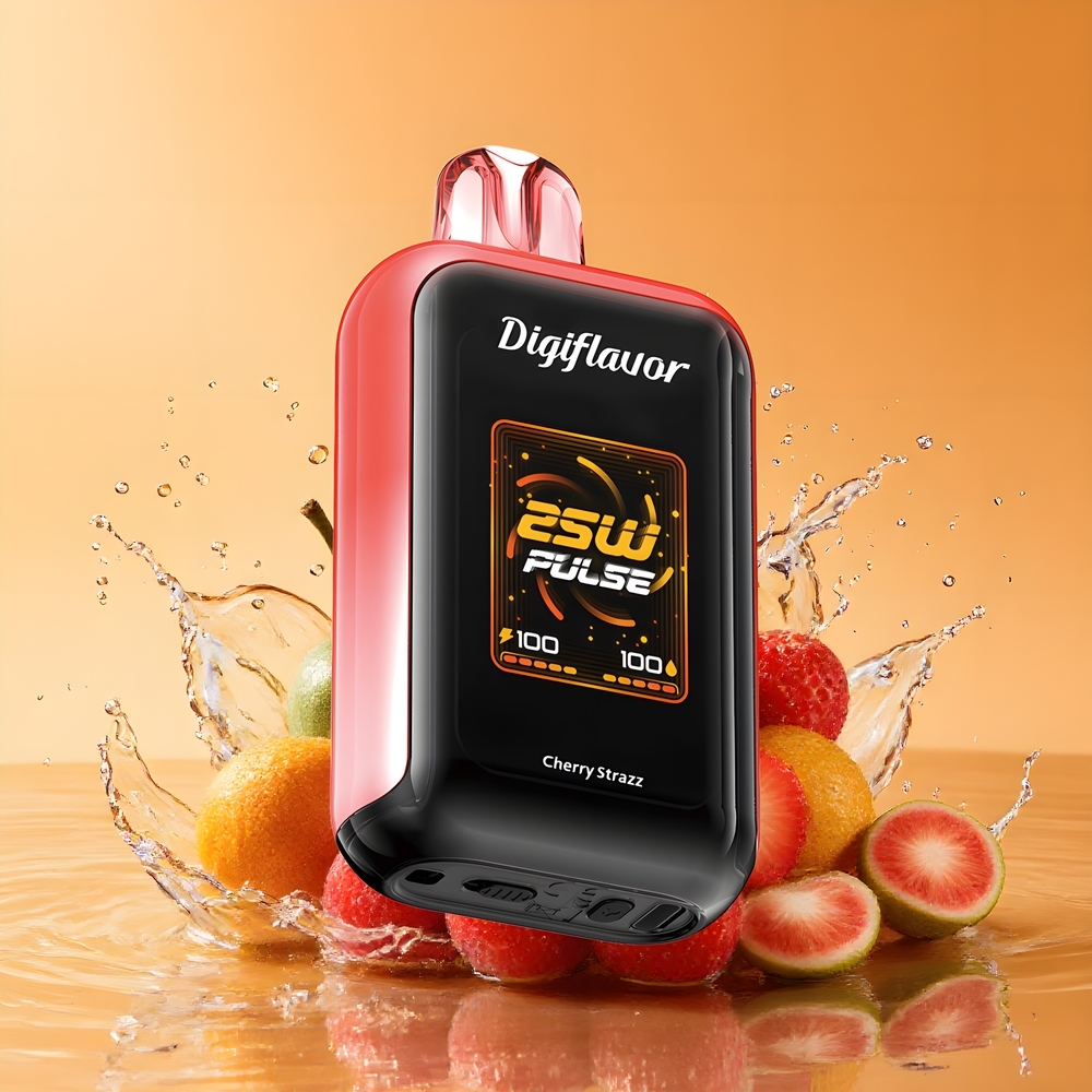 Digiflavor SKY 25000 Puff Egyszerhasználatos Vape Meggy Strazz Nagykereskedés Magyarország Dual Mesh Coil