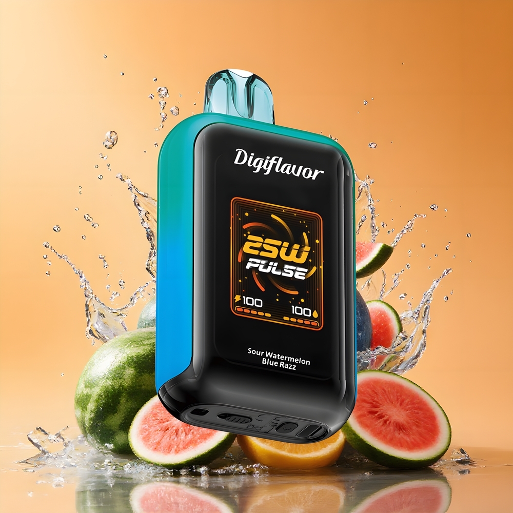 Digiflavor SKY 25000 Puff Egyszerhasználatos Vape Savanyú Görögdinnye Kék Áfonya Nagykereskedés Magyarország Dual Mesh Coil