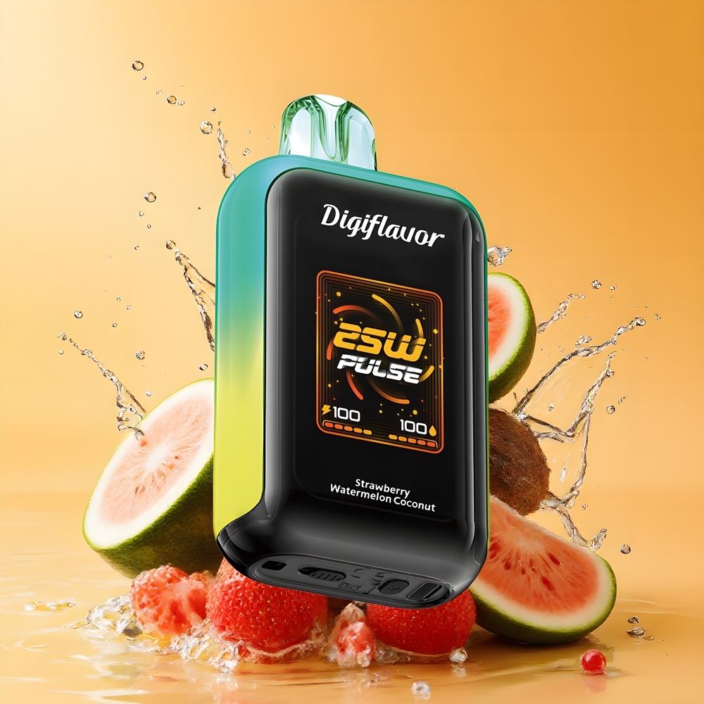 Digiflavor SKY 25000 Puff Eldobható Vape Eper Görögdinnye Kókusz Nagykereskedés Magyarország Dual Mesh Coil