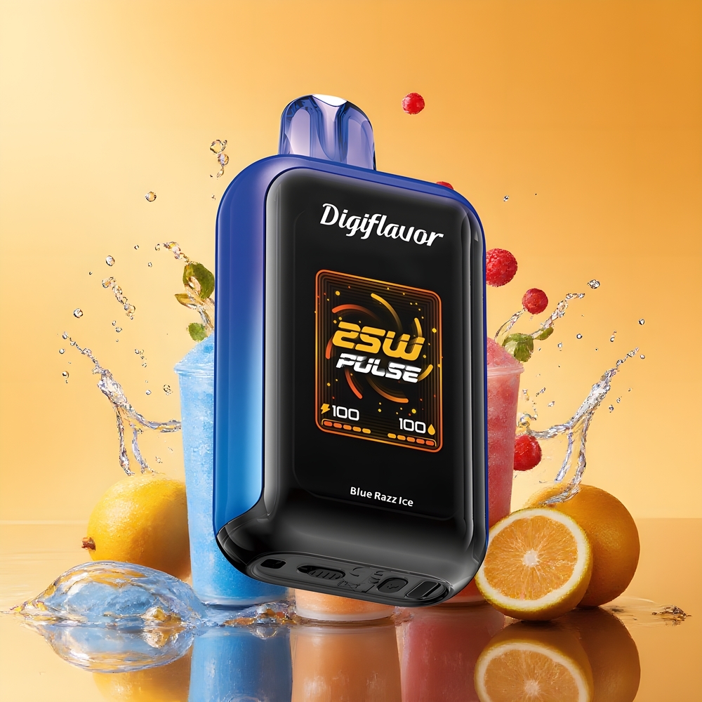 Digiflavor SKY 25000 Puffs Kétszeres Rácsos Fűtőszál Nagykereskedés Magyarország Kék Málna Jég