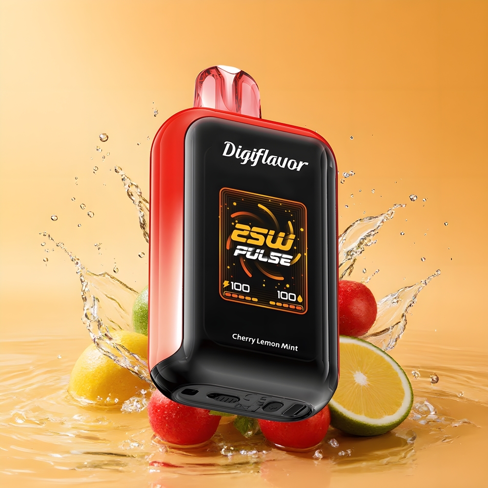 Digiflavor SKY 25000 Száj Dual Mesh Nagykereskedés Magyarország Cseresznye Citrom Menta