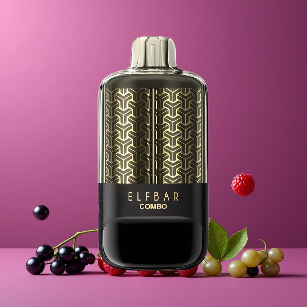ELF BAR COMBO 25000 Puffs Eldobható Vape Ribizli Málna & Szőlő Nagykereskedés Magyarország