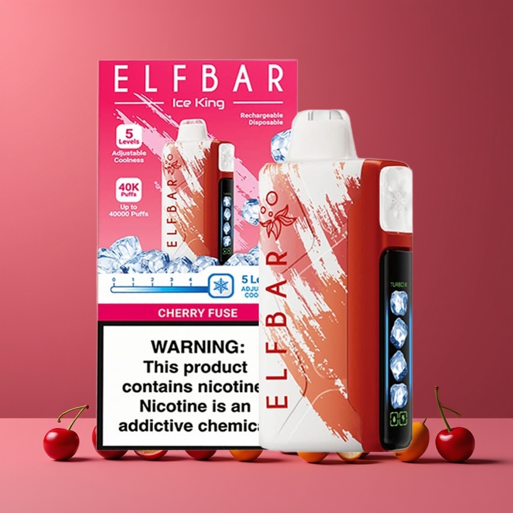 Elf Bar Ice King 40000 Puffs Adjustable Cooling Nagykereskedés Magyarország Csereszne