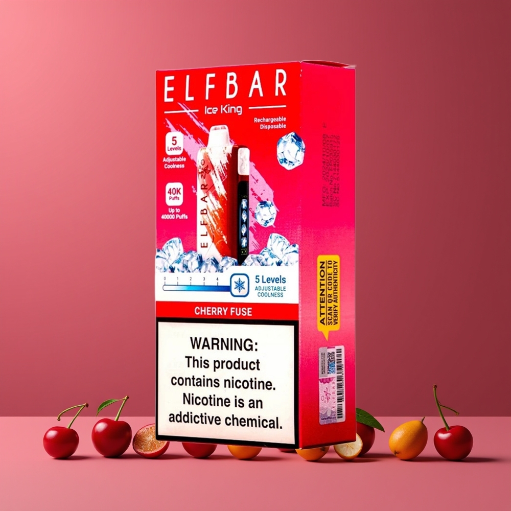 Elf Bar Ice King 40000 Puffs Adjustable Cooling Nagykereskedés Magyarország Csereszne