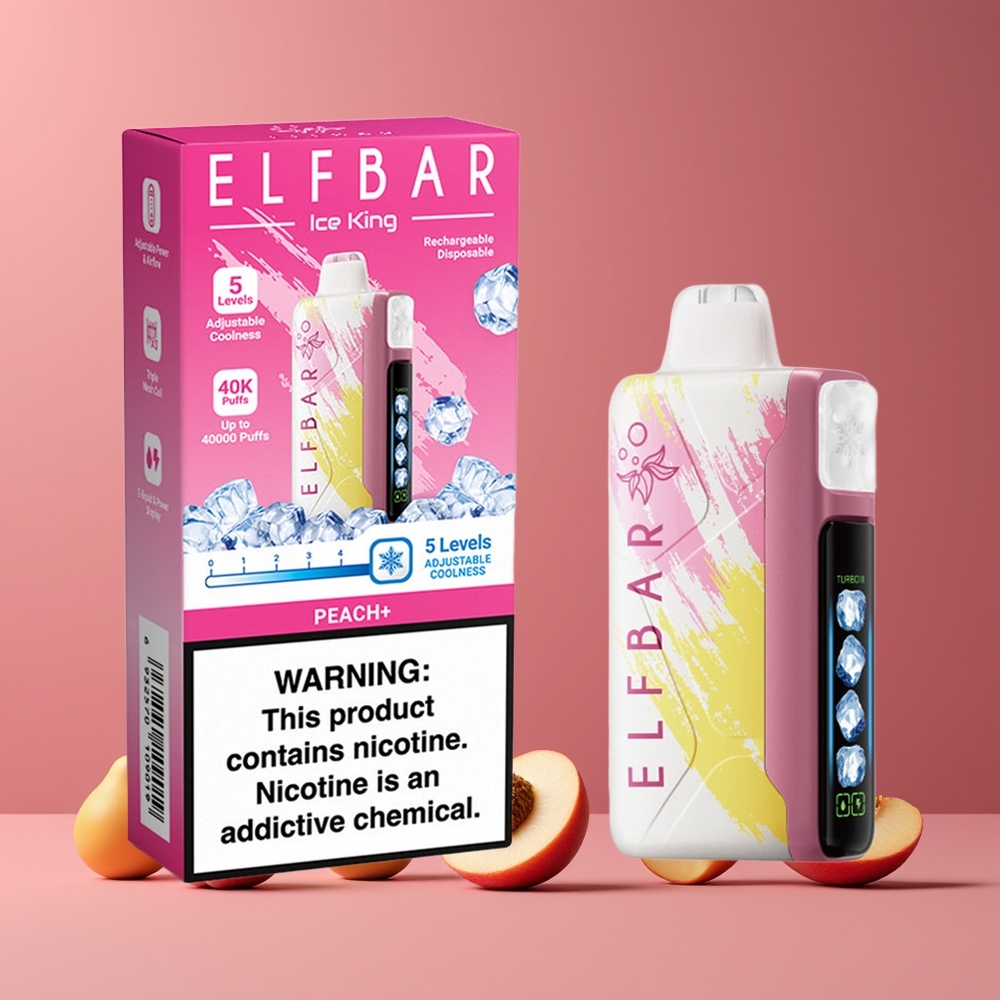 Elf Bar Ice King 40000 Puffs Nagykereskedés Magyarország Adjustable Cooling Szilva+