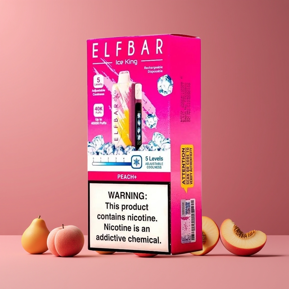 Elf Bar Ice King 40000 Puffs Nagykereskedés Magyarország Adjustable Cooling Szilva+