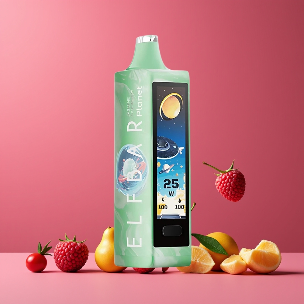 Elf Bar Planet 25000 Puff Megújítható Mesh Jasmin Málna Nagykereskedés Magyarország