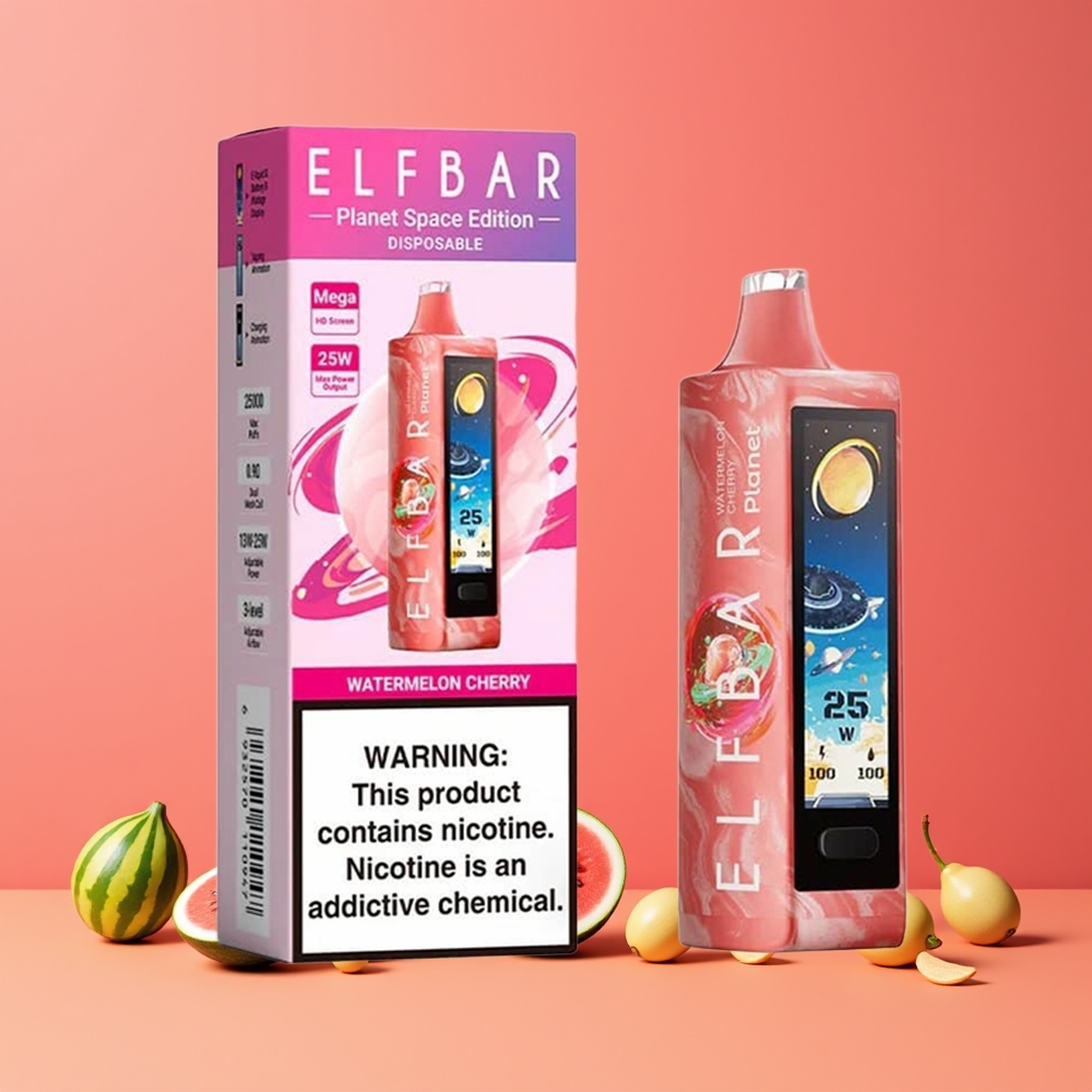 Elf Bar Planet 25000 Puffs Gőzölős Mesh Nagykereskedés Magyarország Dinnye Cseresznye