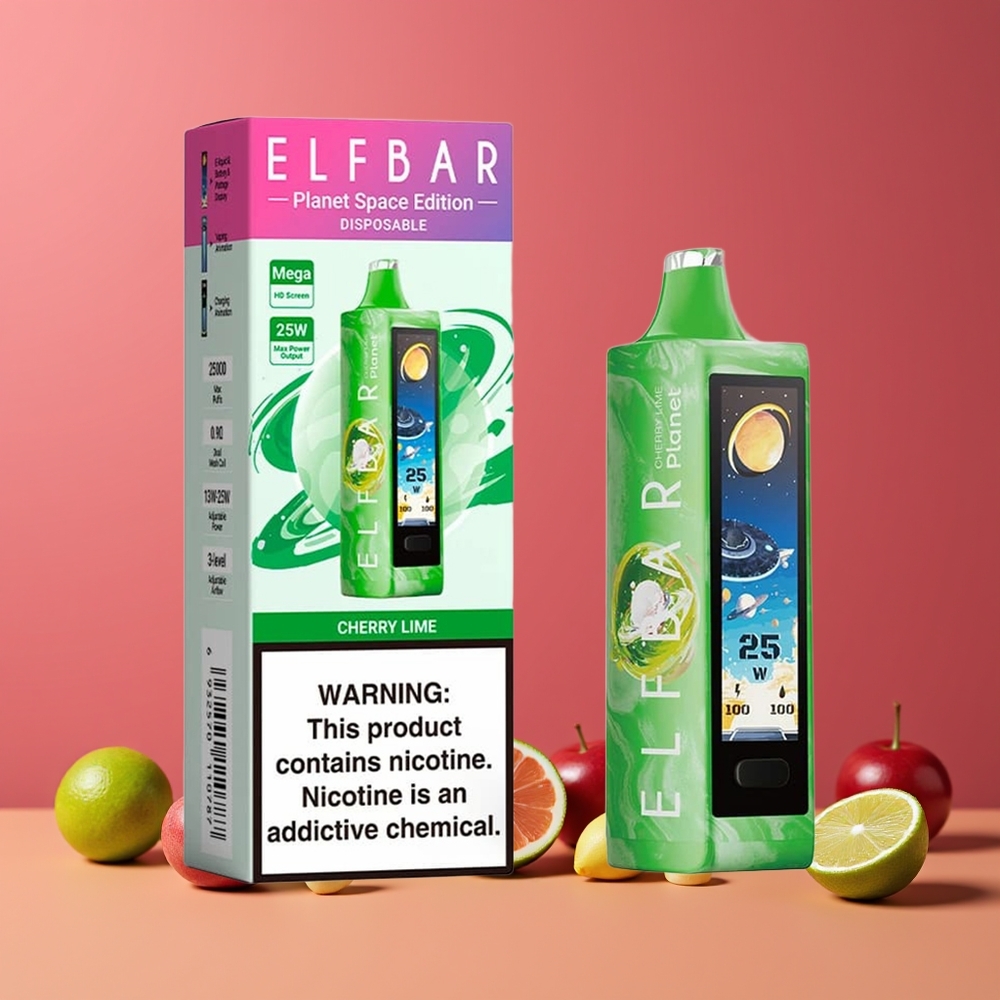 Elf Bar Planet 25000 Puffs Mesh Nagykereskedés Magyarország Cseresznye Málna