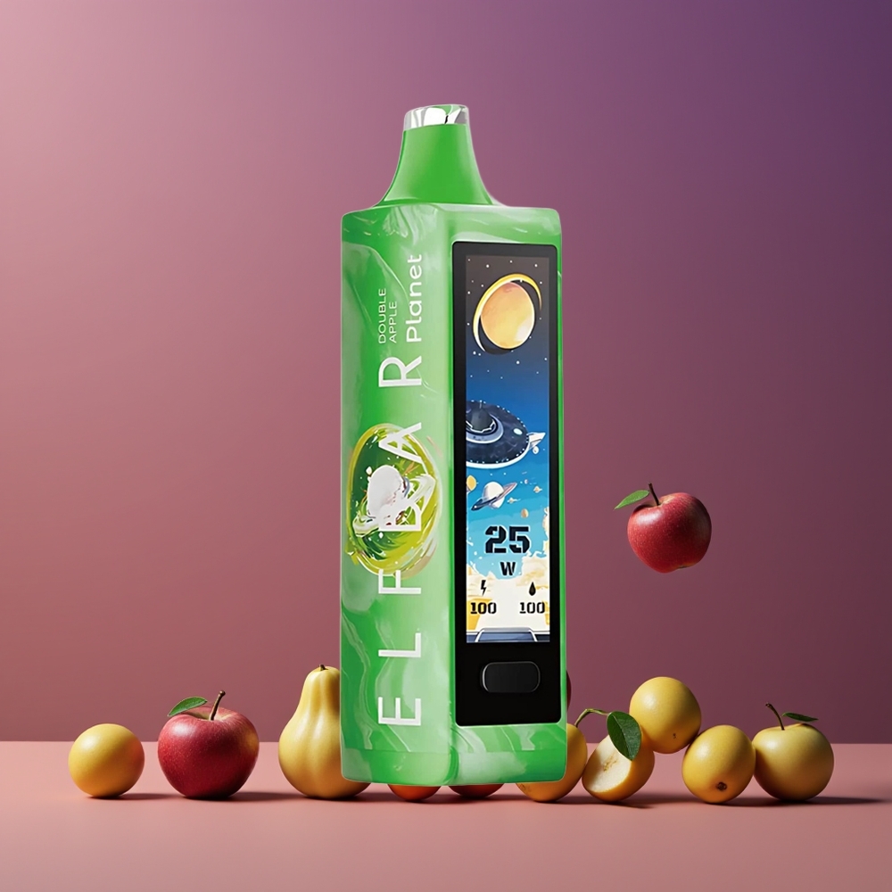 Elf Bar Planet 25000 Puffs Nagykereskedés Magyarország Kettős Alma Mesh Coil Disposable Vape