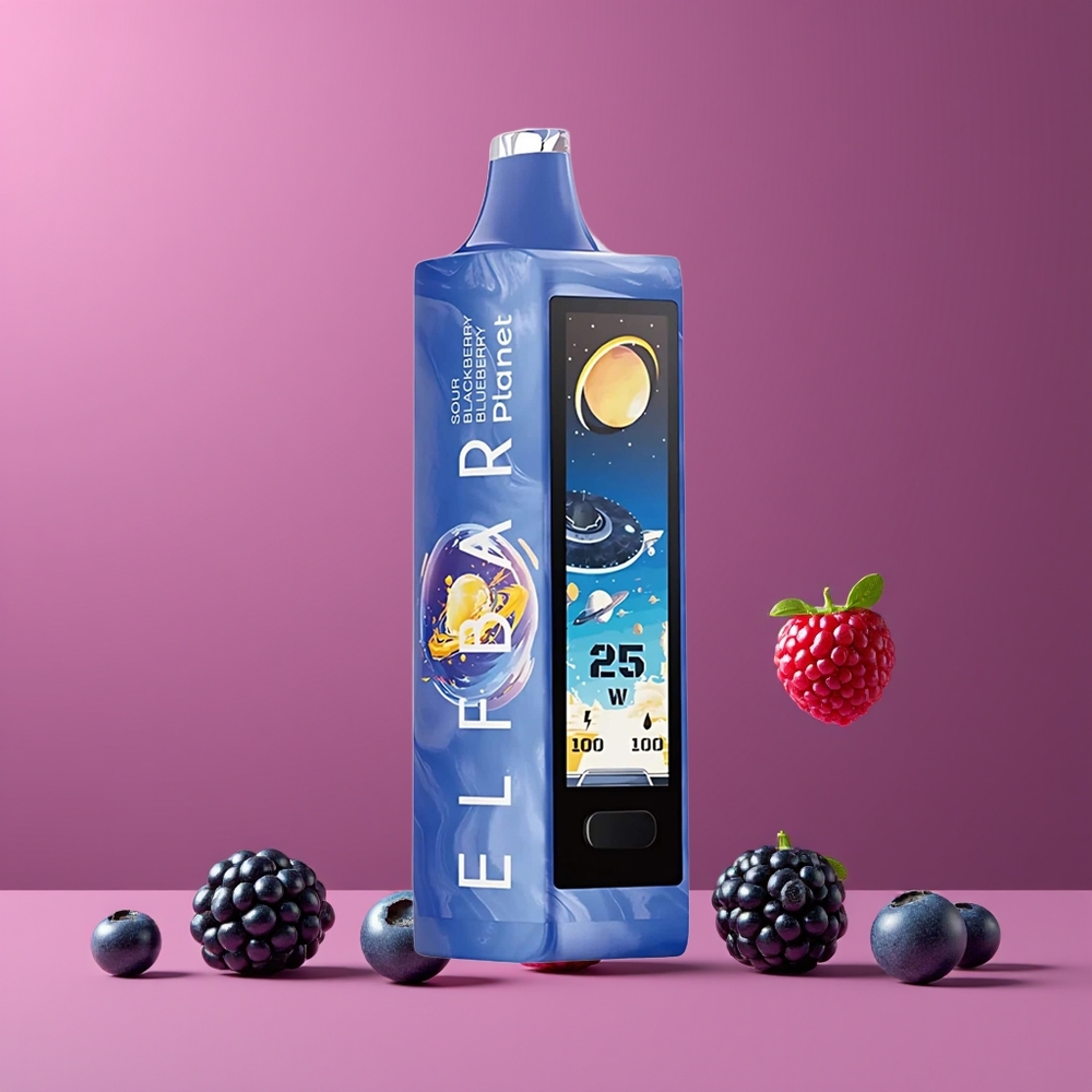 Elf Bar Planet 25000 Puffs Nagykereskedés Magyarország Mesh Coil Sour Feketeáfonya Áfonya