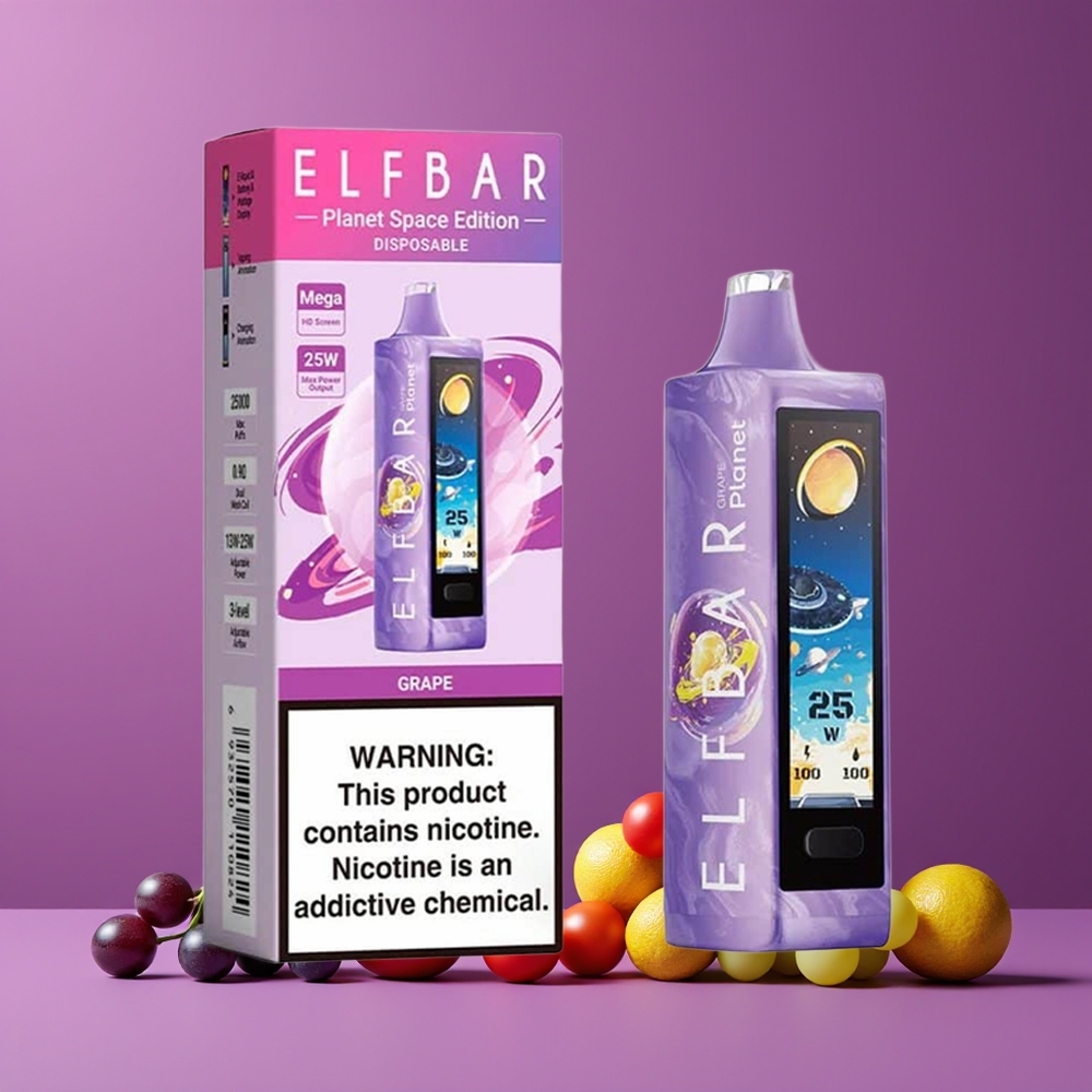 Elf Bar Planet 25000 Puffs Nagykereskedés Magyarország Mesh Tekercs Száj Grép