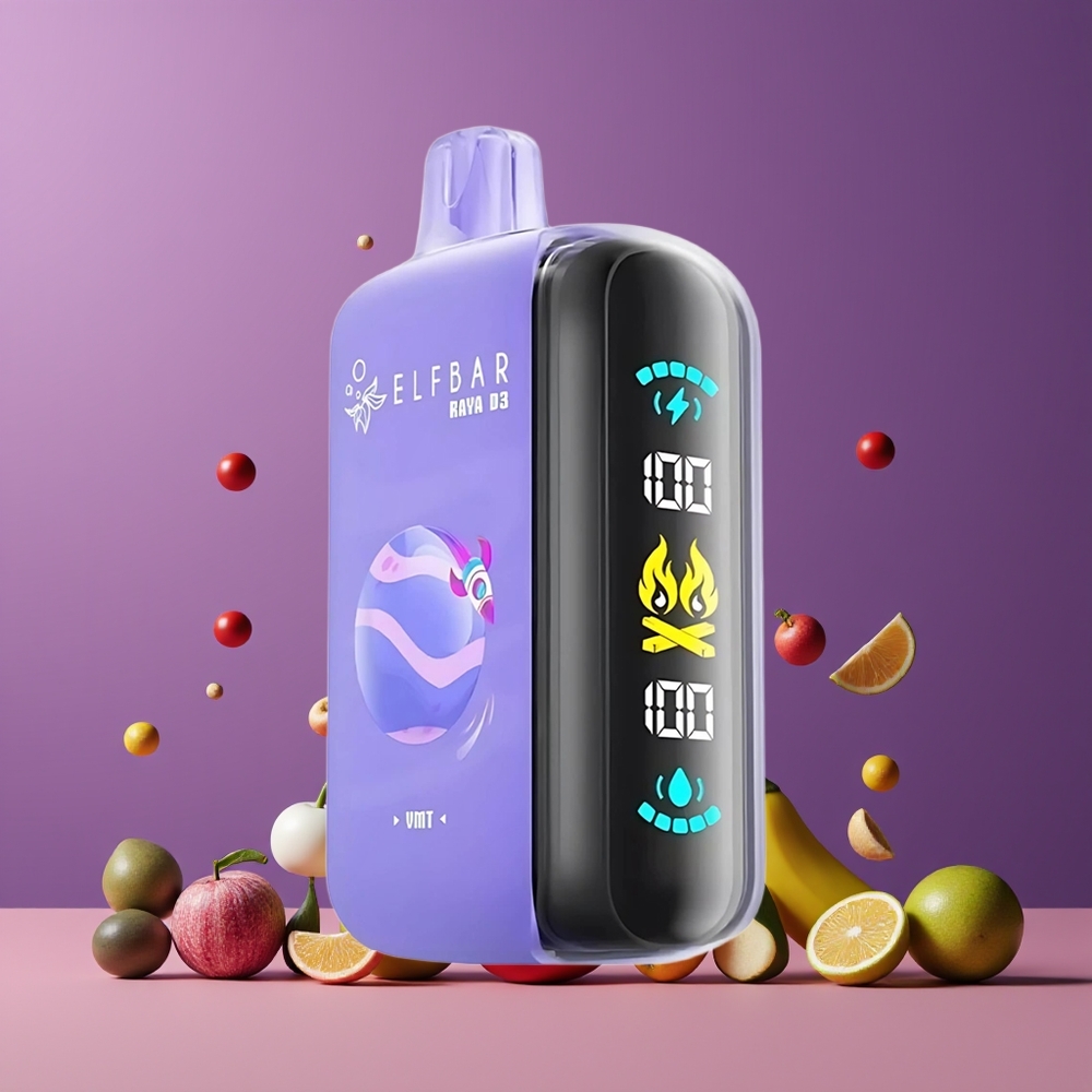 ELF BAR RAYA D3 25000 Puffs Nagykereskedés Magyarország Típus-C Töltés