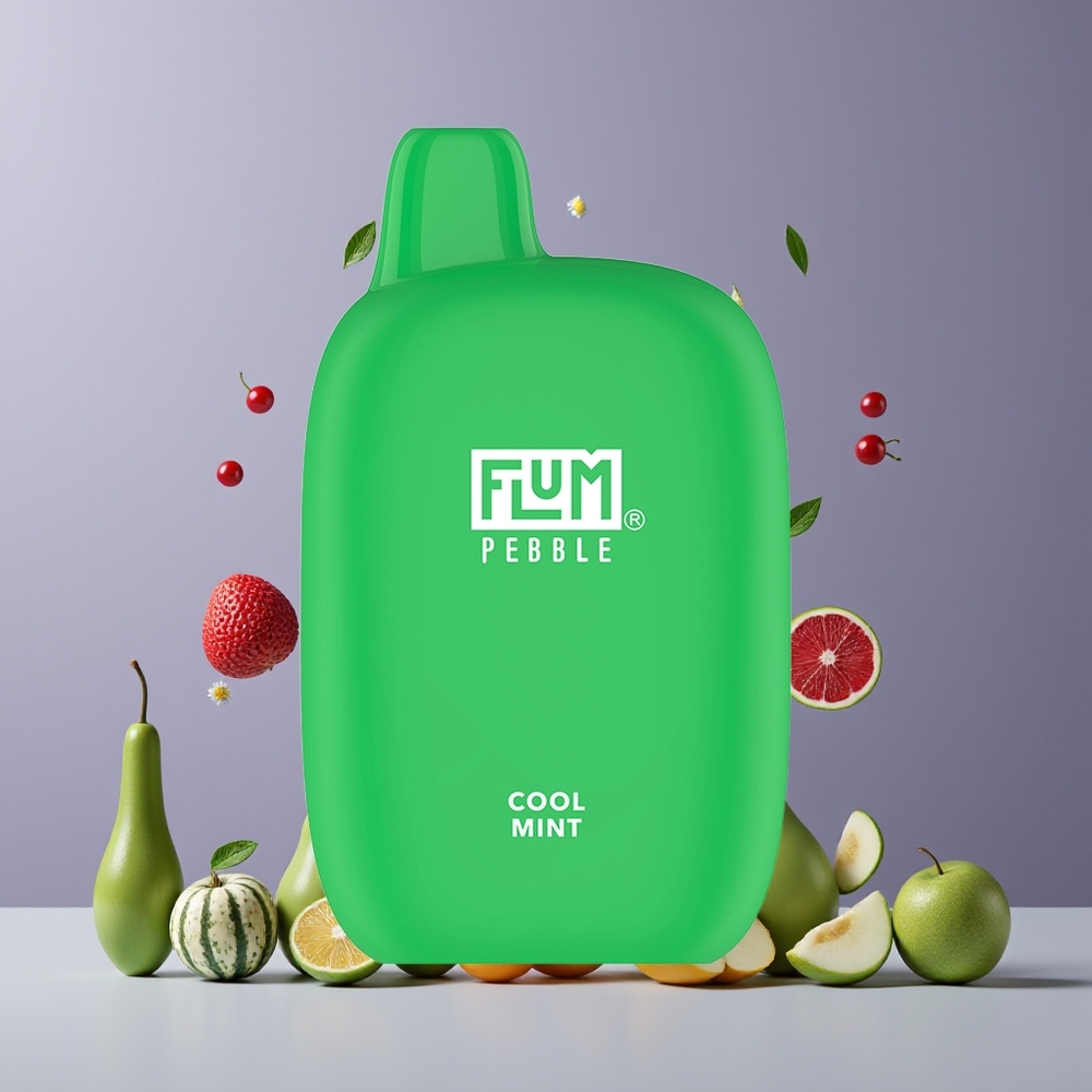 FLUM Pebble 6000 Hűvös Mentol Nagykereskedés Magyarország Típus-C Töltés 10ml